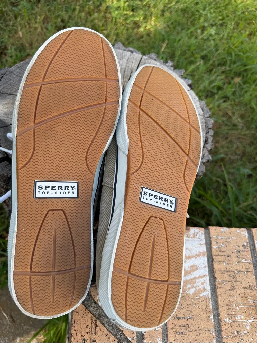 Sperry Men’s 10.5 Top-Sider Blue Plaid Casual Boat, Top Sider Shoes CLEAN